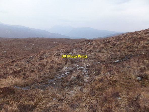 Photo 6"x4" Track from Kinlochewe to Coulin Coulin Lodge c2014