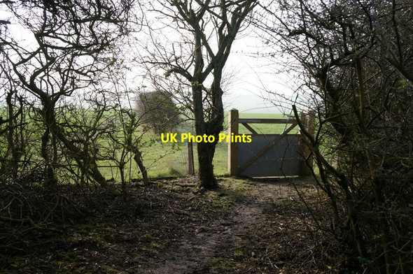 Photo 6"x4" Public bridleway off Green Lane Wetwang c2014