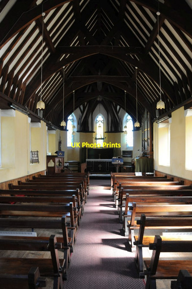 Photo 6"x4" Interior of Purton church Purton\/SO6904 c2014
