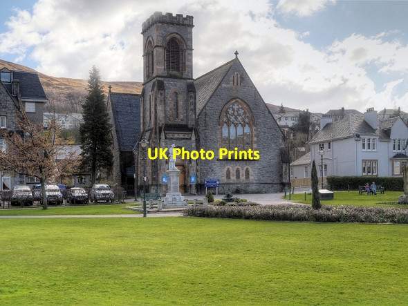 Photo 6"x4" Eaglais na h-Alba (Duncansburgh MacIntosh Parish Church , Fort William) Fort William\/An Gearasdan c2014
