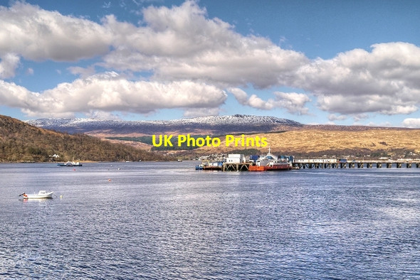 Photo 6"x4" Loch Linnhe, Fort William Fort William\/An Gearasdan c2014