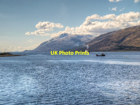 Photo 6"x4" Loch Linnhe Fort William\/An Gearasdan c2014