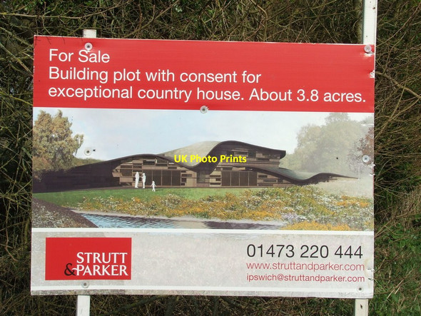 Photo 6"x4" Building Plot For Sale Easton\/TM2858 c2014