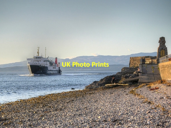 Photo 6"x4" Ferry Entering Oban Bay Oban\/NM8630 c2014