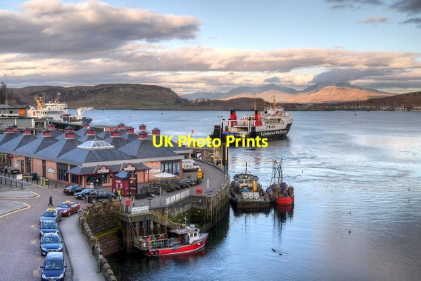 Photo 6"x4" Early Departure, Oban Ferry Terminal Oban\/NM8630 c2014