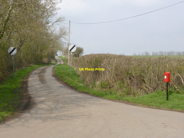 Photo 6"x4" Road junction at Wyfordby Wyfordby c2014