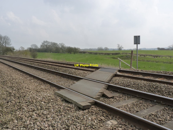Photo 6"x4" Footpath crossing near Wyfordby Wyfordby c2014