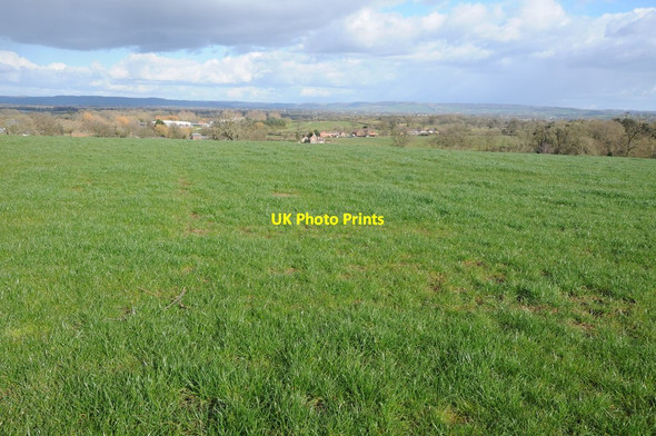 Photo 6"x4" View over farmland at Purton Hinton\/SO6803 c2014