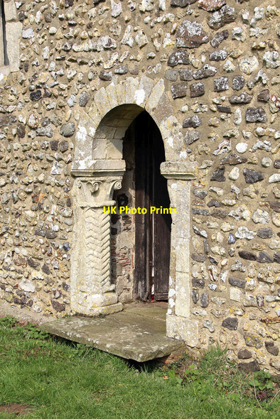 Photo 6"x4" St Oswald, Paddlesworth - Doorway Arpinge c2014