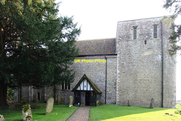 Photo 6"x4" St Mary, Brabourne Brabourne c2014