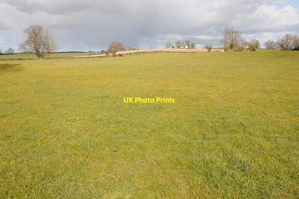 Photo 6"x4" Farmland near Luggs Farm Sharpness c2014