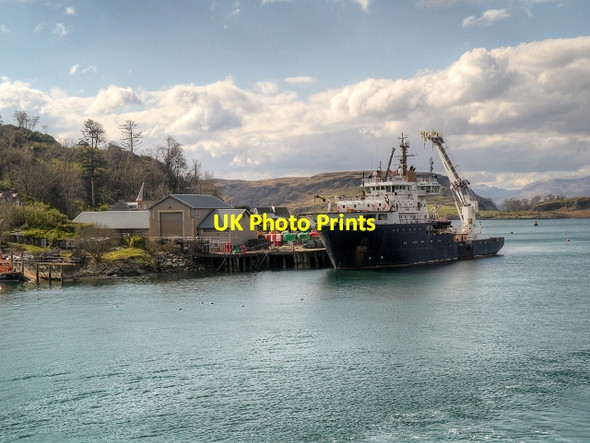 Photo 6"x4" MV Pharos at Oban South Pier Oban\/NM8630 c2014