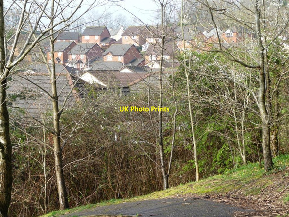 Photo 6"x4" Houses on St Peter's Mount Nadderwater c2014