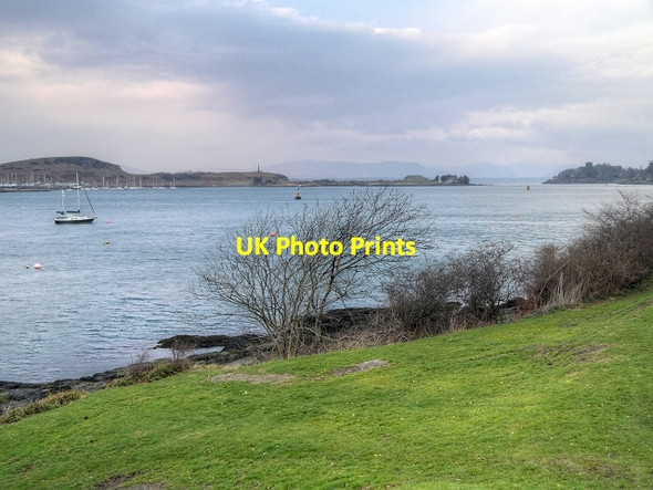 Photo 6"x4" The Sound of Kerrera and Oban Bay Oban\/NM8630 c2014