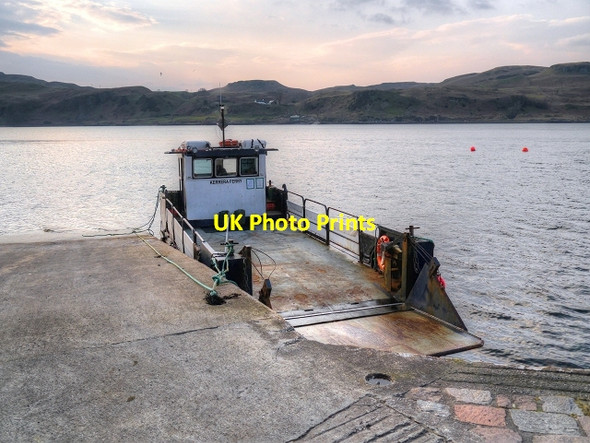 Photo 6"x4" The Kerrera Ferry Pulpit Hill\/NM8529 c2014
