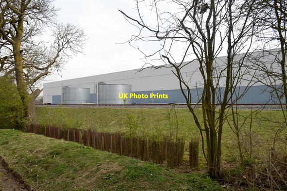 Photo 6"x4" Crick-Daventry International Railfreight Terminal Barby Nortoft c2014