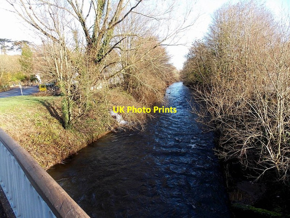 Photo 6"x4" Ely downstream from St Fagans Bridge Michaelston-super-Ely c2013