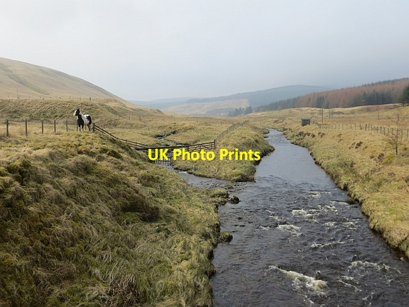 Photo 6"x4" River Tweed Glenbreck c2014