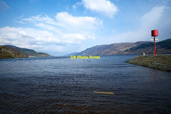 Photo 6"x4" Loch Ness from Fort Augustus looking NE Fort Augustus c2014