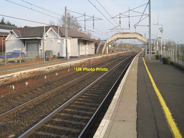 Photo 6"x4" Carluke railway station, Lanarkshire Carluke c2014