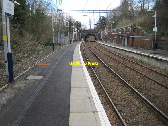 Photo 6"x4" Kirkhill railway station, Lanarkshire Cambuslang c2014