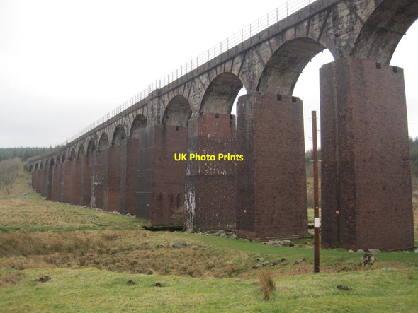 Photo 6"x4" Big Water of Fleet Viaduct Big Water of Fleet c2014 P1