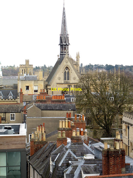 Photo 6"x4" View east from St Michael at the Northgate Oxford\/SP5106 c2014