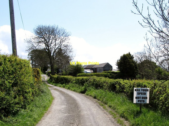 Photo 6"x4" The northern end of Rathcarbery Road Kingsmills c2012
