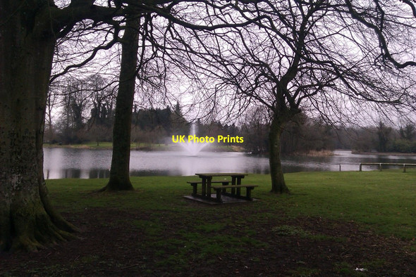 Photo 6"x4" Templemore Town Park Lake Templemore c2013