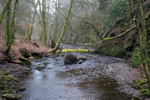 Photo 6"x4" Alyth Burn, Den o' Alyth Alyth c2014