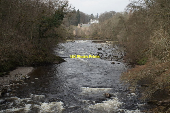 Photo 6"x4" River Ericht from Keathbank Bridge, Blairgowrie Blairgowrie c2014