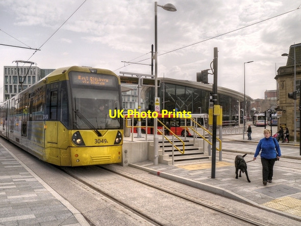 Photo 6"x4" Metrolink Terminus, Rochdale Town Centre Rochdale c2014