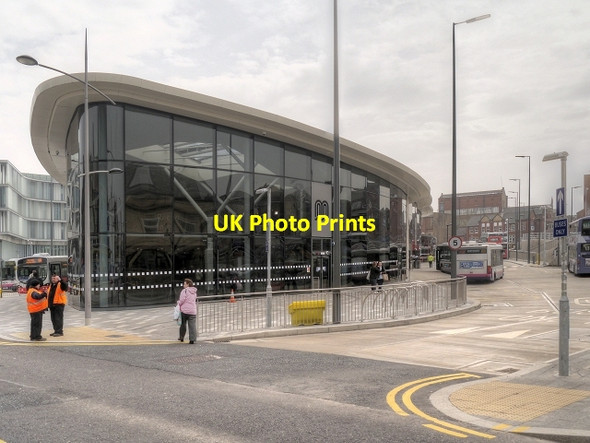 Photo 6"x4" Rochdale Transport Interchange Rochdale c2014
