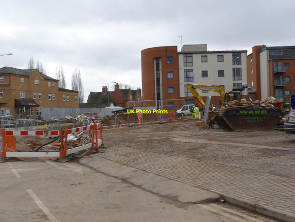 Photo 6"x4" Approach to Beeston transport interchange Beeston\/SK5236 c2014