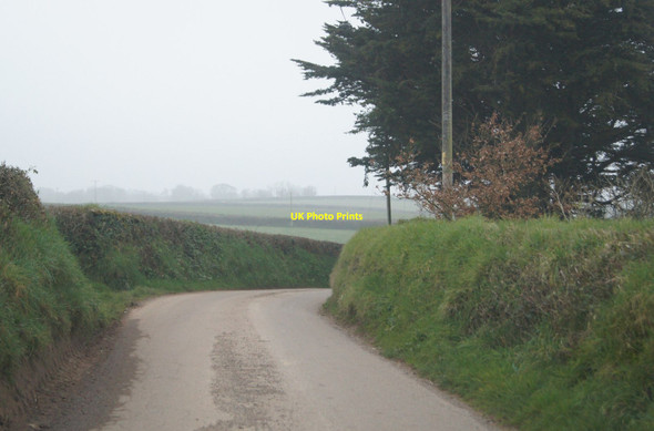 Photo 6"x4" Lane near Riddistone Cross Bondleigh c2014