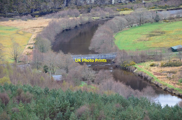 Photo 6"x4" Bridge over the River Ling Killilan c2014