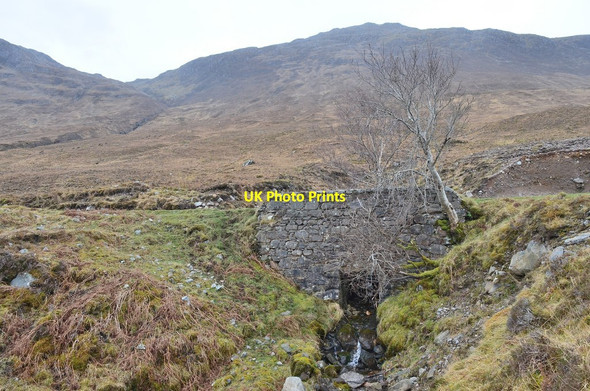 Photo 6"x4" Bridge on the track in Glen Ling Killilan c2014