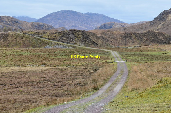 Photo 6"x4" The track into Glen Ling Killilan c2014