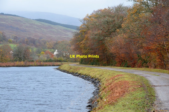 Photo 6"x4" Caledonian Canal near Torcastle Muirshearlich c2013