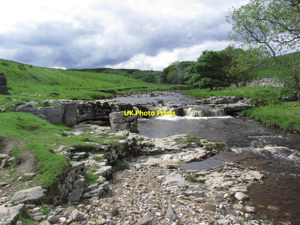 Photo 6"x4" On the Dales Way - The upper reaches of the R Wharfe, Langstrothdale Beckermonds c2013
