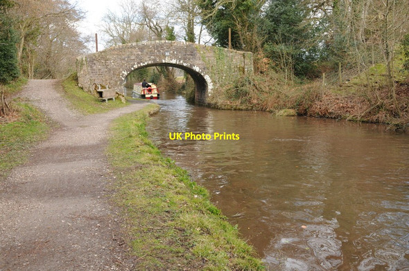 Photo 6"x4" Bridge 85, Monmouthshire and Brecon Canal Beili-glas c2013