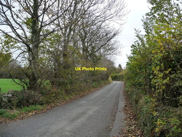Photo 6"x4" Lon Ddwr Llanllyfni c2013