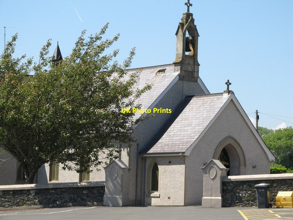 Photo 6"x4" The main entrance to St Macartan's Chapel, Loughinisland Loughinisland c2013