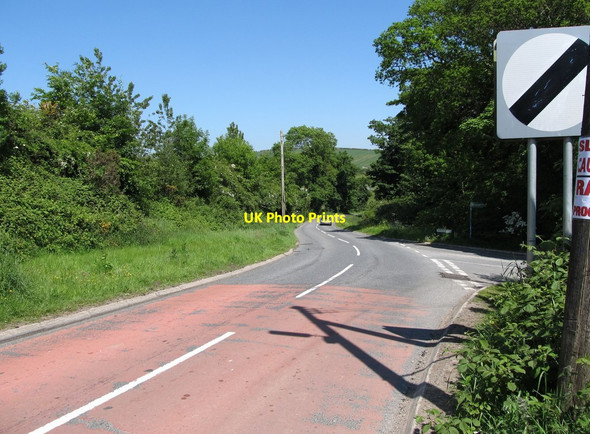 Photo 6"x4" Loughinisland Road at its junction with Drumgooland Road Loughinisland c2013