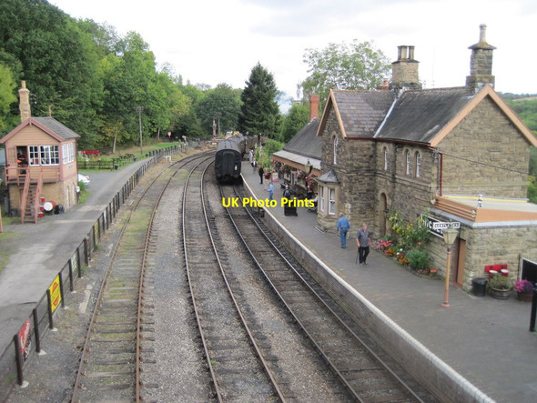 Photo 6"x4" Highley Railway station, Shropshire Highley\/SO7483 c2011