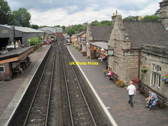 Photo 6"x4" Bridgnorth railway station, Shropshire Bridgnorth c2013