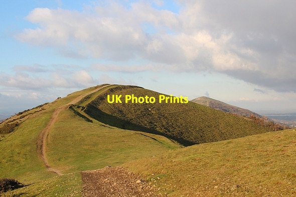 Photo 6"x4" The northern peak of Pinnacle Hill, The Malverns Brand Green\/SO7641 c2013
