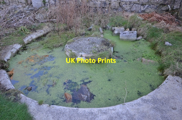 Photo 6"x4" Tin streaming works - Cot Valley Nanquidno c2013
