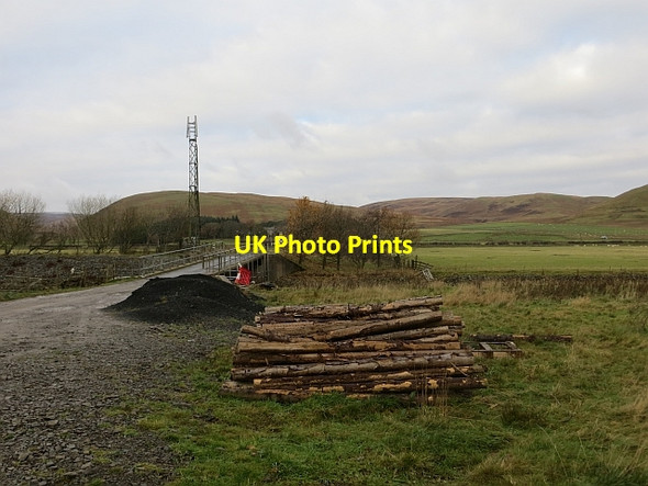 Photo 6"x4" Bridge over the Yarrow Dryhope c2013