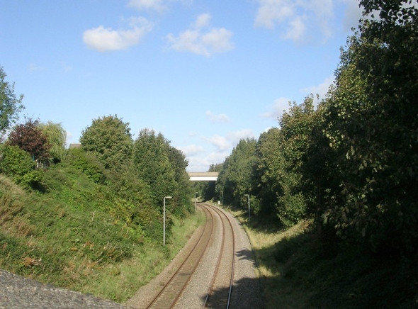 Photo 6"x4" View from Bridge SMJ2-27 - Carleton Road Pontefract c2008